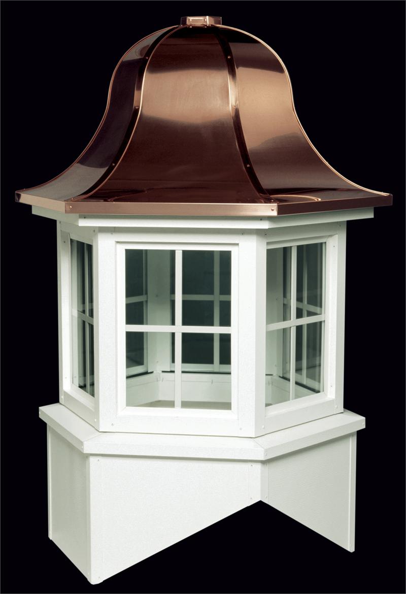 York Aluminum Glass Cupola with Copper Roof